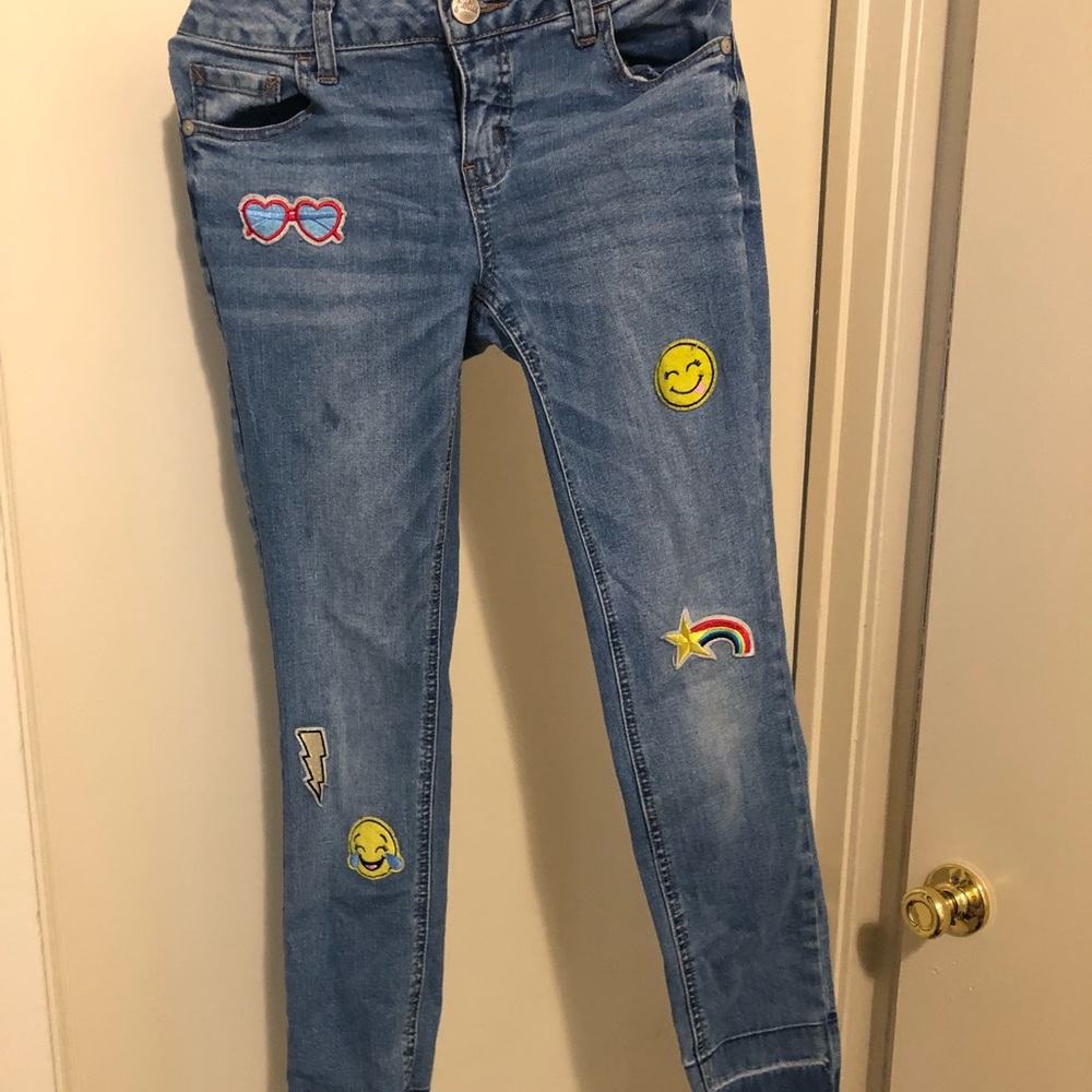 Girl emoji jeans